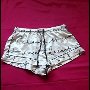 "Sweet dreams" booty short to sleep.